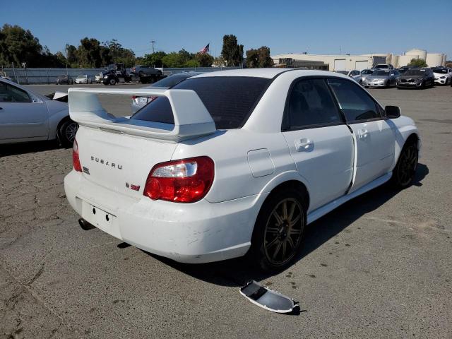 JF1GD70655L522277 - 2005 SUBARU IMPREZA WRX STI WHITE photo 3