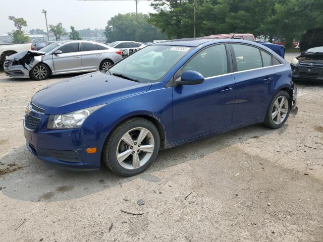 1G1PE5SB9D7109283 - 2013 CHEVROLET CRUZE LT BLUE photo 1