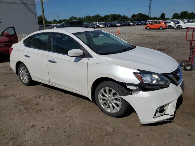 3N1AB7APXJY290972 - 2018 NISSAN SENTRA S WHITE photo 4