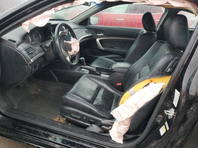 1HGCS2B82AA004828 - 2010 HONDA ACCORD EXL BLACK photo 7