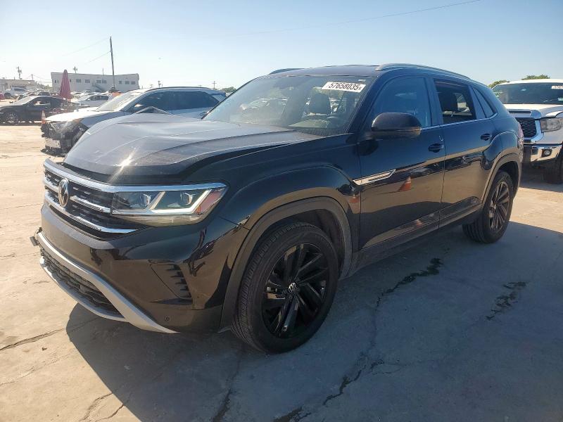 1V2WE2CA5NC200212 - 2022 VOLKSWAGEN ATLAS CROS SE BLACK photo 1