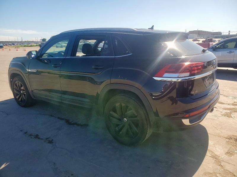 1V2WE2CA5NC200212 - 2022 VOLKSWAGEN ATLAS CROS SE BLACK photo 2