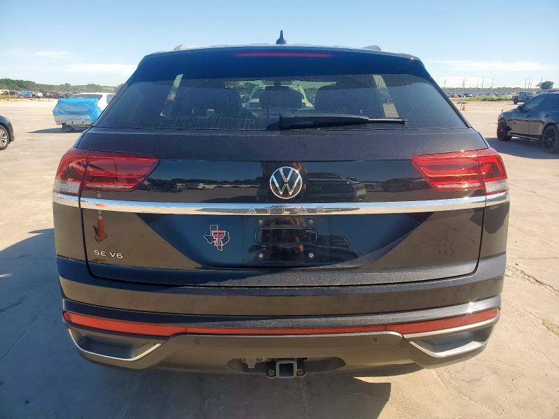 1V2WE2CA5NC200212 - 2022 VOLKSWAGEN ATLAS CROS SE BLACK photo 6