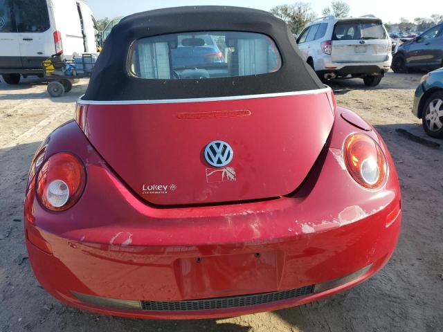 3VWRG3AL2AM004608 - 2010 VOLKSWAGEN NEW BEETLE RED photo 6