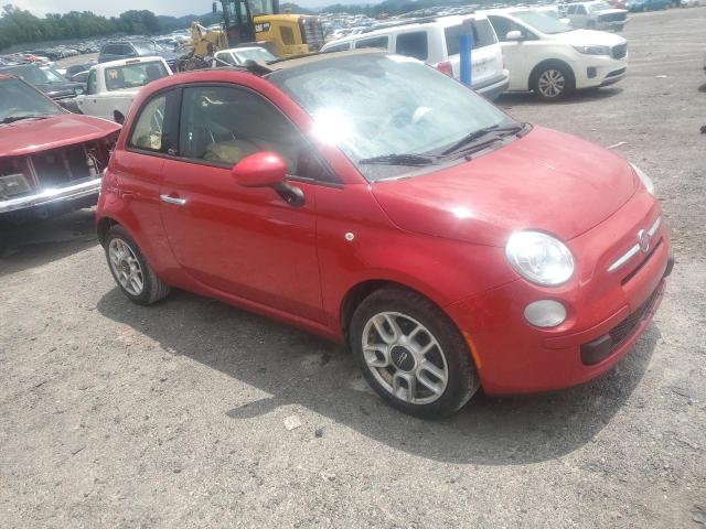 3C3CFFDR0FT624291 - 2015 FIAT 500 POP RED photo 4