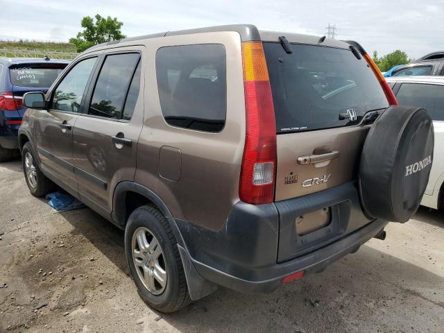 JHLRD78814C017816 - 2004 HONDA CR-V EX TAN photo 2