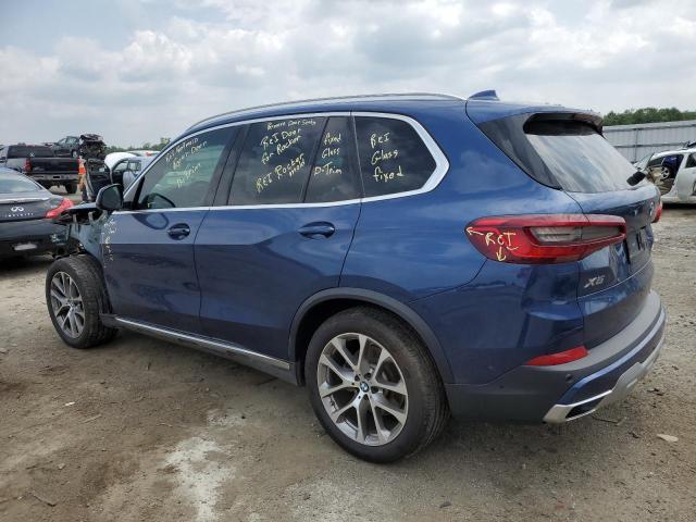 5UXCR6C04LLL66031 - 2020 BMW X5 XDRIVE40I BLUE photo 2