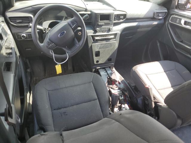 1FM5K8AW8MNA01161 - 2021 FORD EXPLORER POLICE INTERCEPTOR رمادي صورة 8