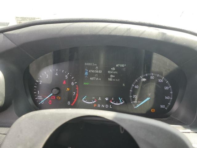 1FM5K8AW8MNA01161 - 2021 FORD EXPLORER POLICE INTERCEPTOR رمادي صورة 9