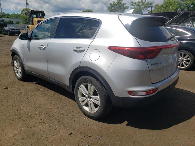 KNDPMCAC1K7573139 - 2019 KIA SPORTAGE LX SILVER photo 2