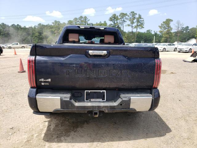 5TFMC5DB7RX064784 - 2024 TOYOTA TUNDRA CREWMAX PLATINUM BLUE photo 6