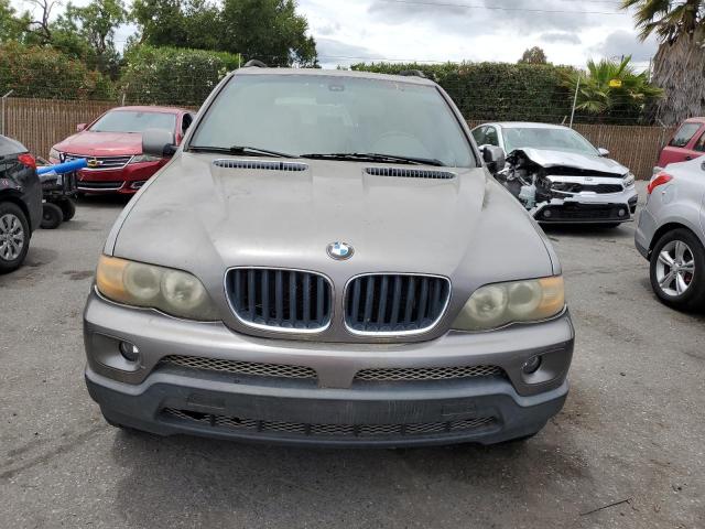 5UXFA13564LU29814 - 2004 BMW X5 3.0I GRAY photo 5