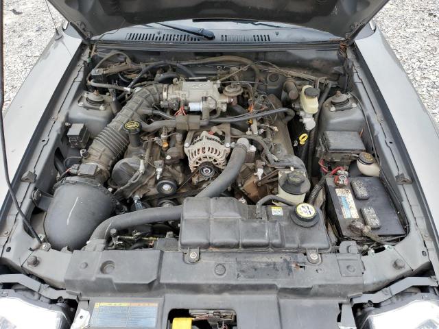 1FAFP45X21F261587 - 2001 FORD MUSTANG GT GRAY photo 11