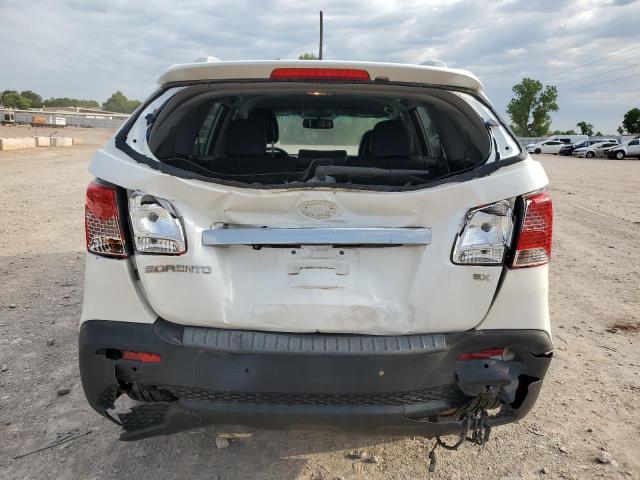 5XYKU4A64DG414437 - 2013 KIA SORENTO EX WHITE photo 6