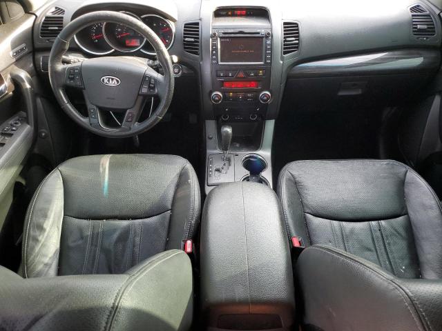 5XYKU4A64DG414437 - 2013 KIA SORENTO EX WHITE photo 8