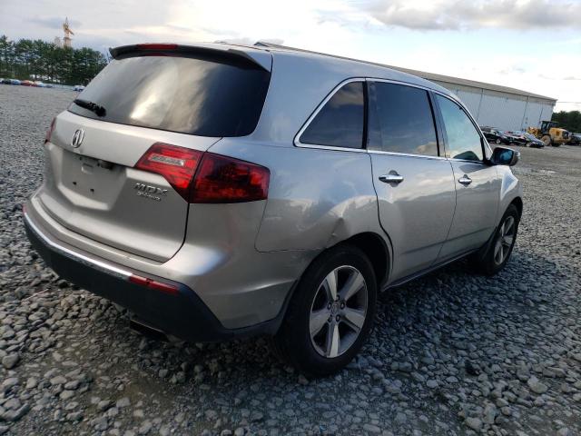 2HNYD2H34DH500675 - 2013 ACURA MDX TECHNOLOGY SILVER photo 3