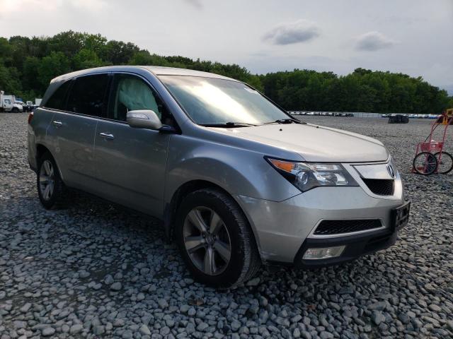2HNYD2H34DH500675 - 2013 ACURA MDX TECHNOLOGY SILVER photo 4