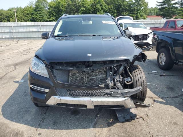 4JGDA5HB7FA540753 - 2015 MERCEDES-BENZ ML 350 4MATIC BLACK photo 5