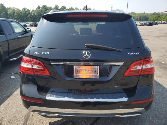 4JGDA5HB7FA540753 - 2015 MERCEDES-BENZ ML 350 4MATIC BLACK photo 6