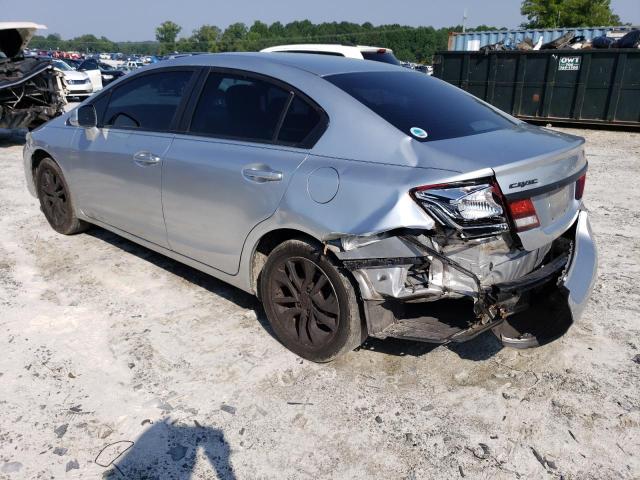 19XFB2F80DE036331 - 2013 HONDA CIVIC EX SILVER photo 2