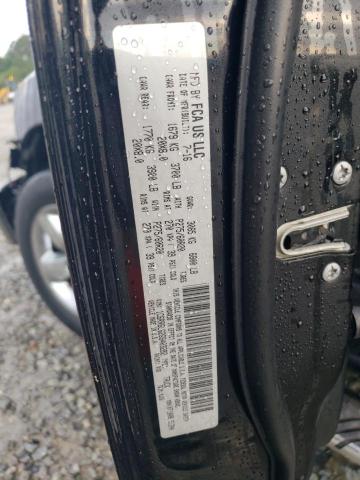 1C6RR6LG2GS403282 - 2016 RAM 1500 SLT BLACK photo 12