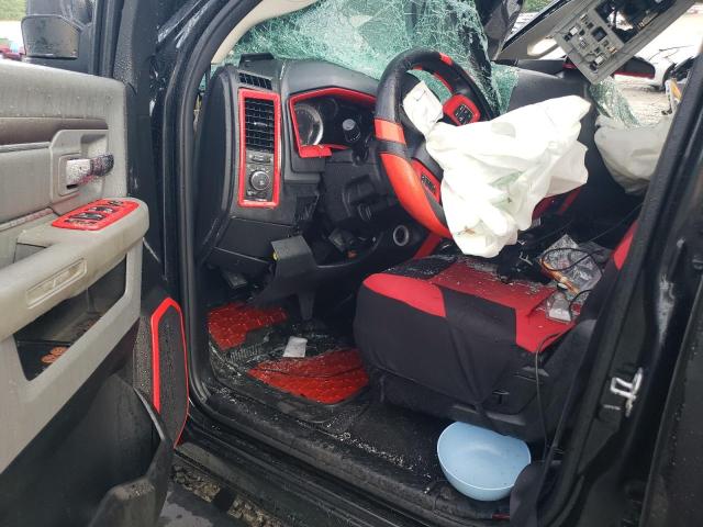 1C6RR6LG2GS403282 - 2016 RAM 1500 SLT BLACK photo 8