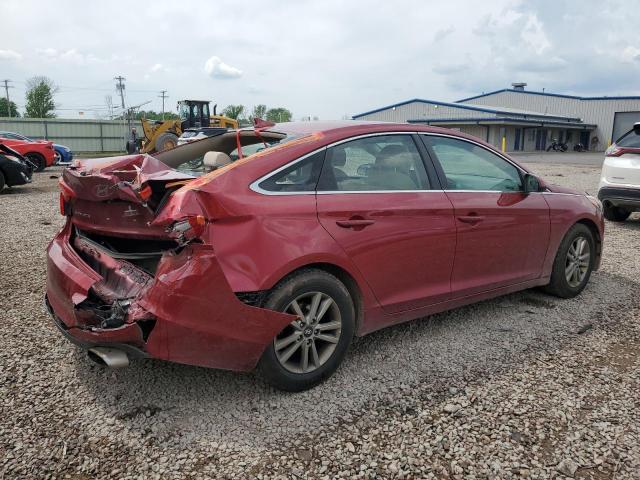 5NPE24AF9GH310056 - 2016 HYUNDAI SONATA SE RED photo 3