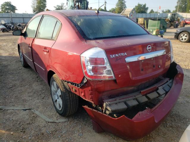 3N1AB6APXAL668621 - 2010 NISSAN SENTRA 2.0 RED photo 3