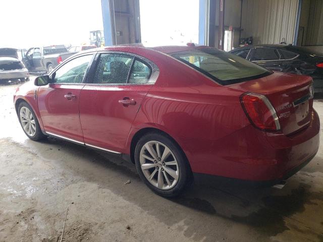 1LNHL9DRXCG800898 - 2012 LINCOLN MKS RED photo 2