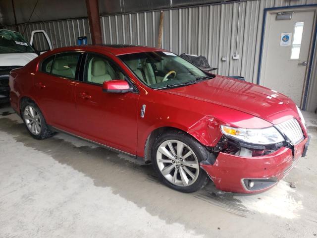 1LNHL9DRXCG800898 - 2012 LINCOLN MKS RED photo 4