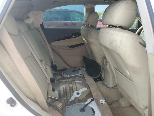 JN1AJ0HP9BM802242 - 2011 INFINITI EX35 BASE WHITE photo 10