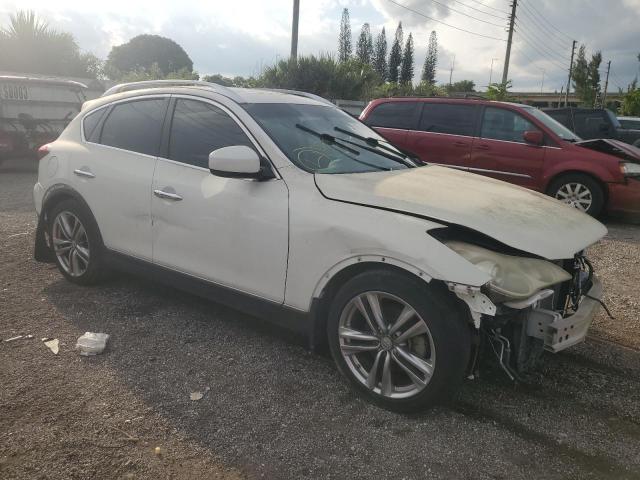 JN1AJ0HP9BM802242 - 2011 INFINITI EX35 BASE WHITE photo 4