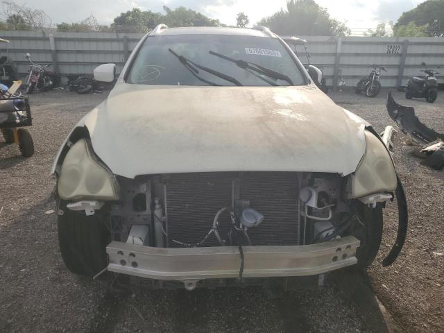 JN1AJ0HP9BM802242 - 2011 INFINITI EX35 BASE WHITE photo 5