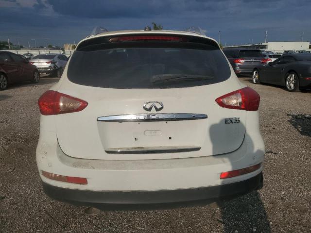JN1AJ0HP9BM802242 - 2011 INFINITI EX35 BASE WHITE photo 6