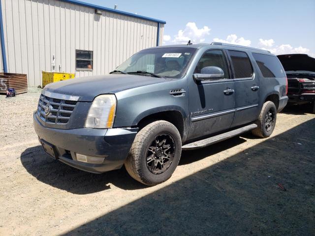 1GYFK668X8R134200 - 2008 CADILLAC ESCALADE ESV BLUE photo 1