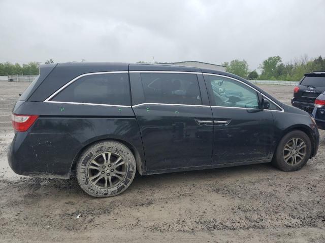 5FNRL5H64DB080933 - 2013 HONDA ODYSSEY EXL Черный фото 3