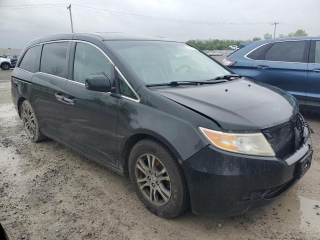 5FNRL5H64DB080933 - 2013 HONDA ODYSSEY EXL Черный фото 4
