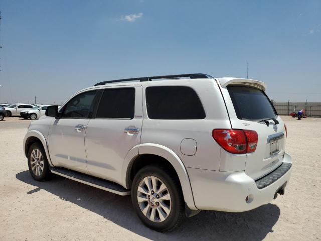 5TDDW5G12HS152995 - 2017 TOYOTA SEQUOIA PLATINUM WHITE photo 2