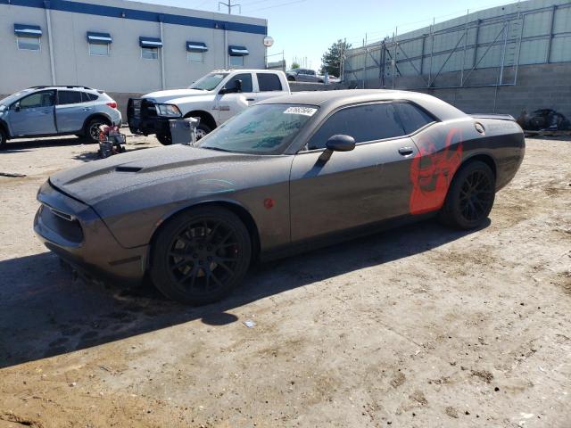 2C3CDZFJ4GH345659 - 2016 DODGE CHALLENGER R/T SCAT PACK GRAY photo 1