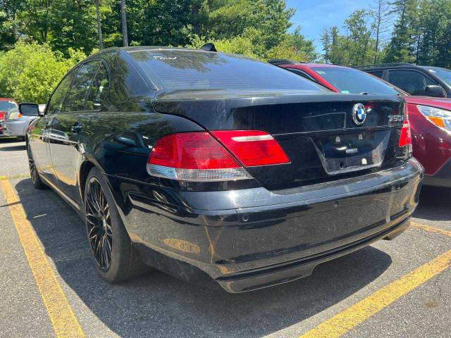 WBAHL83508DT12451 - 2008 BMW 750 I BLACK photo 3