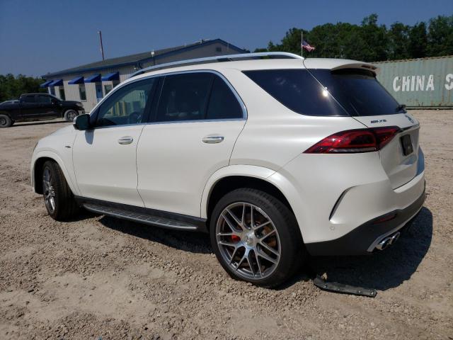 4JGFB6BB5MA443407 - 2021 MERCEDES-BENZ GLE AMG 53 4MATIC WHITE photo 2