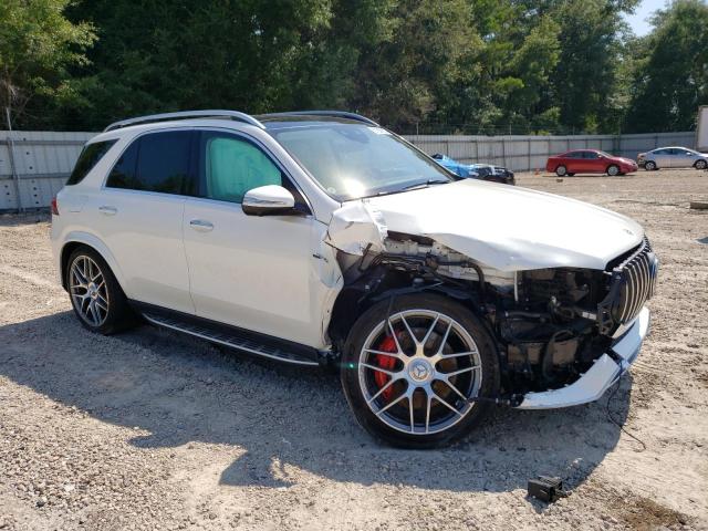 4JGFB6BB5MA443407 - 2021 MERCEDES-BENZ GLE AMG 53 4MATIC WHITE photo 4