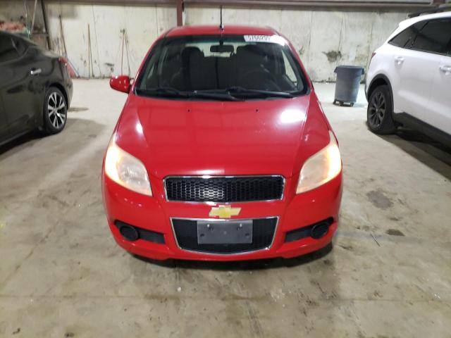 KL1TD66E59B399584 - 2009 CHEVROLET AVEO LS 红色 照片 5