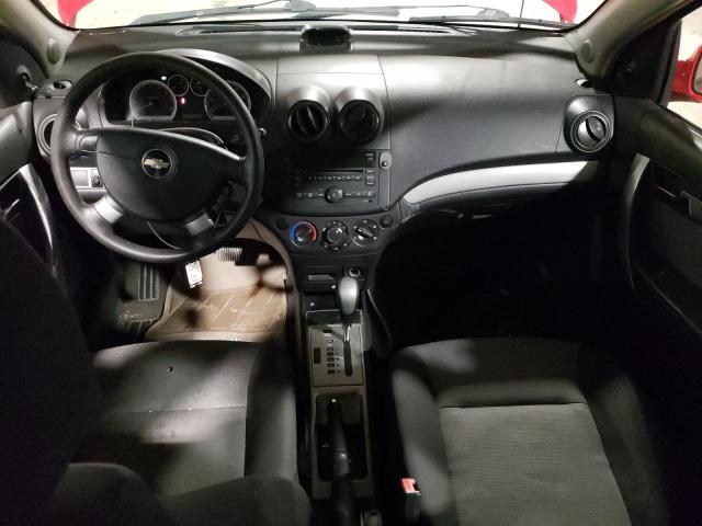 KL1TD66E59B399584 - 2009 CHEVROLET AVEO LS 红色 照片 8
