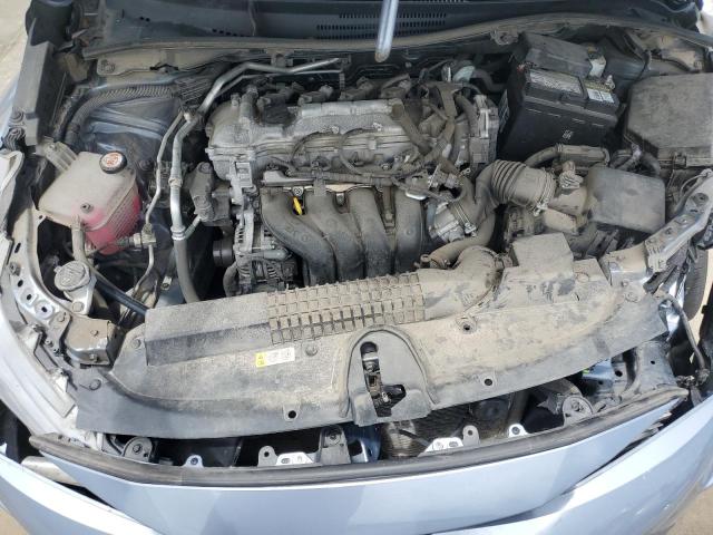 5YFEPMAE8MP233512 - 2021 TOYOTA COROLLA LE BLUE photo 11