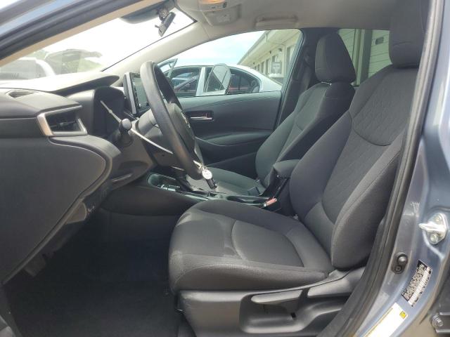 5YFEPMAE8MP233512 - 2021 TOYOTA COROLLA LE BLUE photo 7