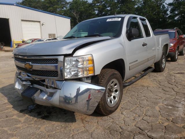 1GCRCREA5DZ180131 - 2013 CHEVROLET SILVERADO C1500  LS SILVER photo 1