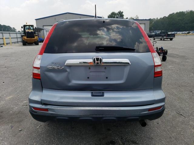 5J6RE3H77BL026926 - 2011 HONDA CR-V EXL BLUE photo 6