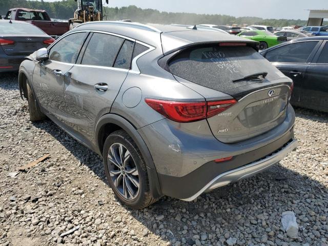 SJKCH5CRXHA035631 - 2017 INFINITI QX30 BASE GRAY photo 2