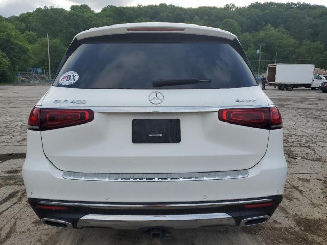 4JGFF5KE7LA252756 - 2020 MERCEDES-BENZ GLS 450 4MATIC WHITE photo 6